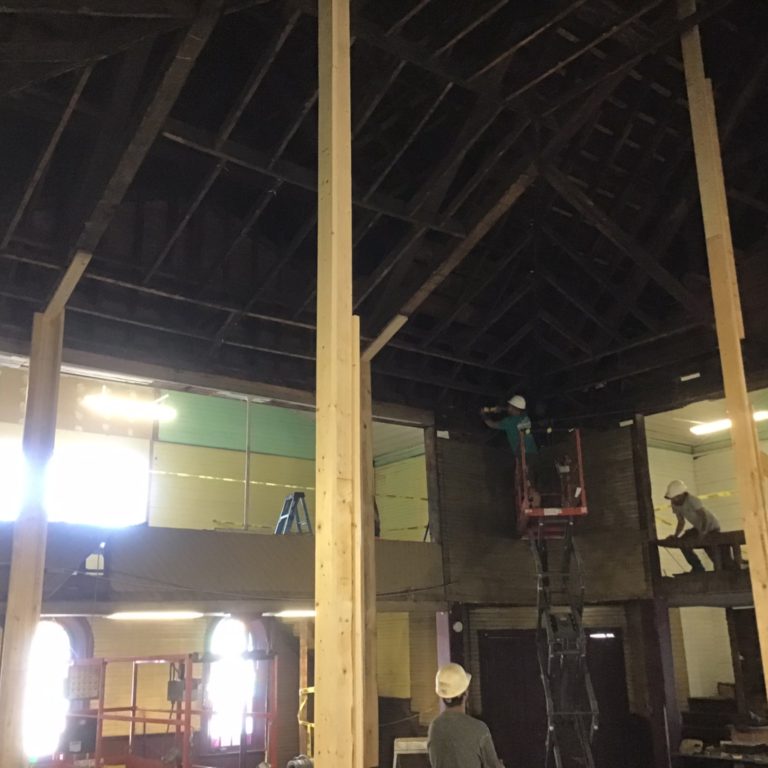 Construction begins!