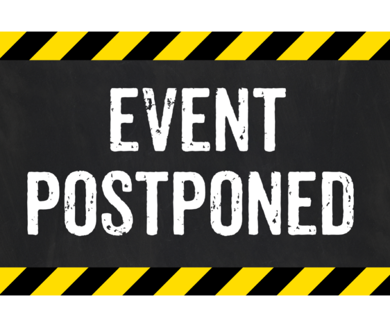 event postponed